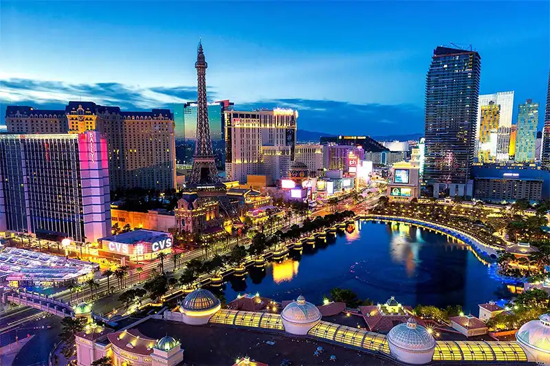 Qual a diferença de horário entre o Brasil e Las Vegas?