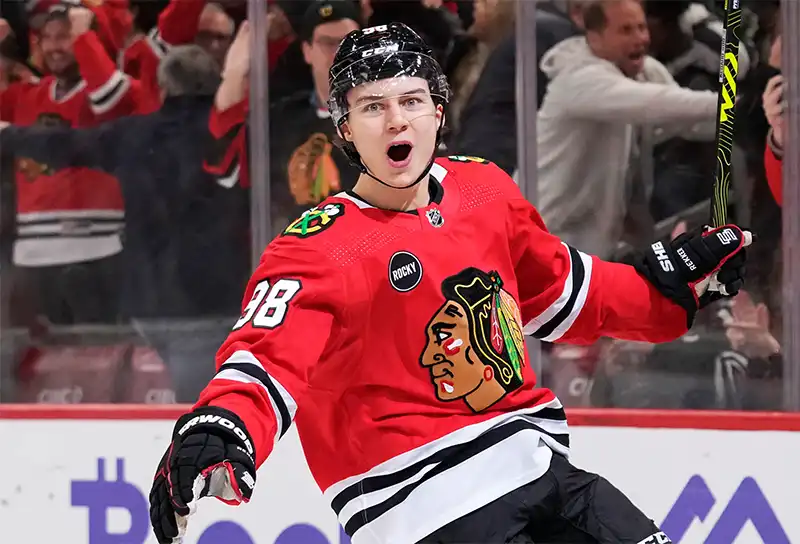 Connor Bedard em Chicago