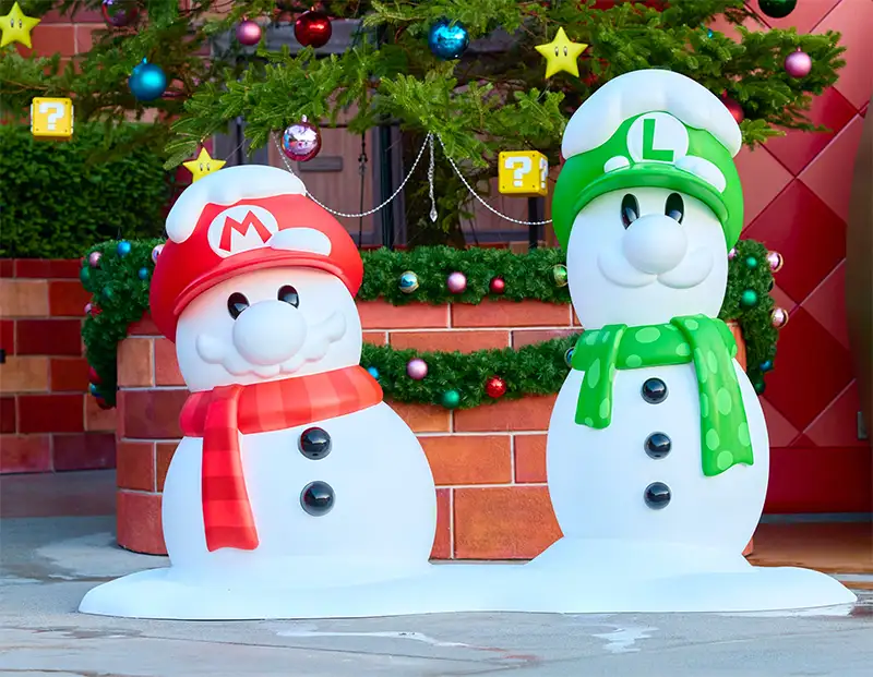 Natal no Super Nintendo World