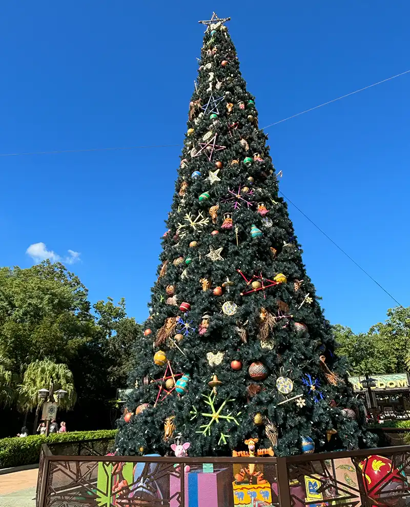 Árvore de Natal no Animal Kingdom