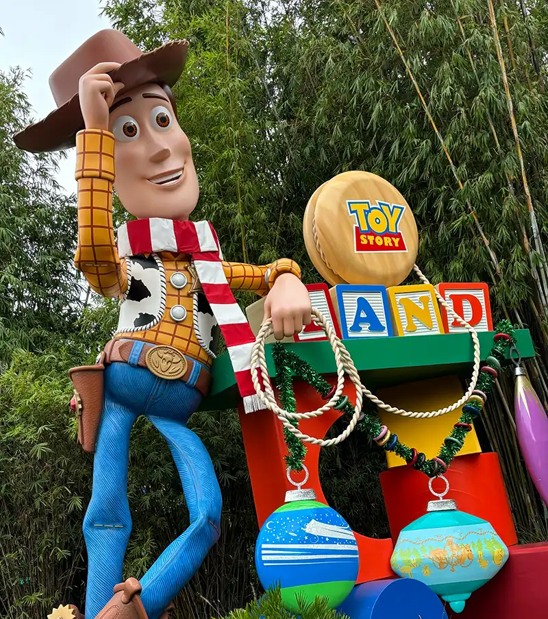 Decoração de Natal no Hollywood Studios