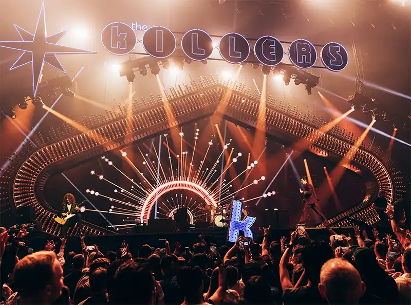 The Killers residência em Las Vegas - Datas dos shows em 2025