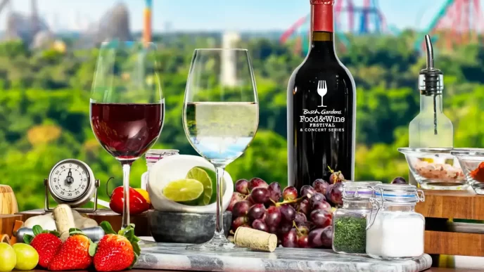 Busch Gardens Food & Wine - Gastronomia e muita música