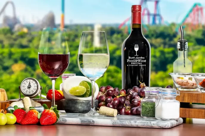 Busch Gardens Food & Wine - Gastronomia e muita música