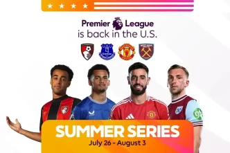 Times da Premier League farão jogos nos EUA em 2025