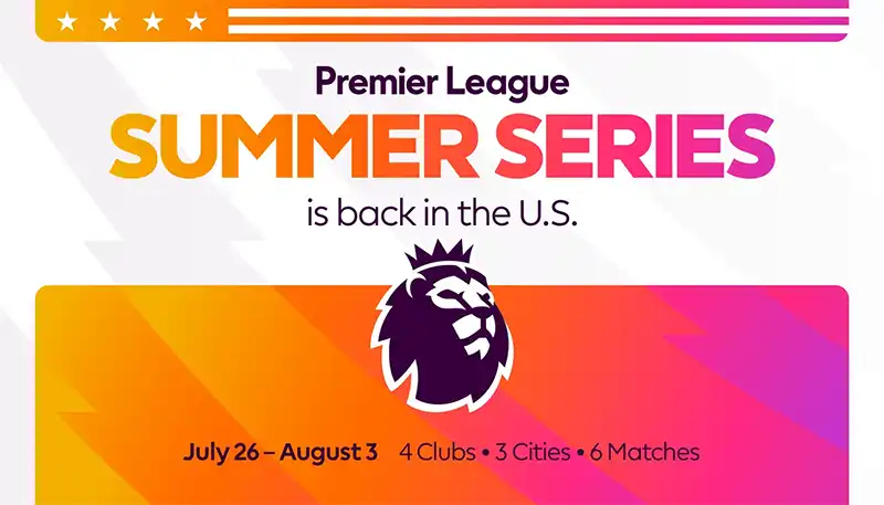 Times da Premier League  farão jogos nos EUA em 2025
