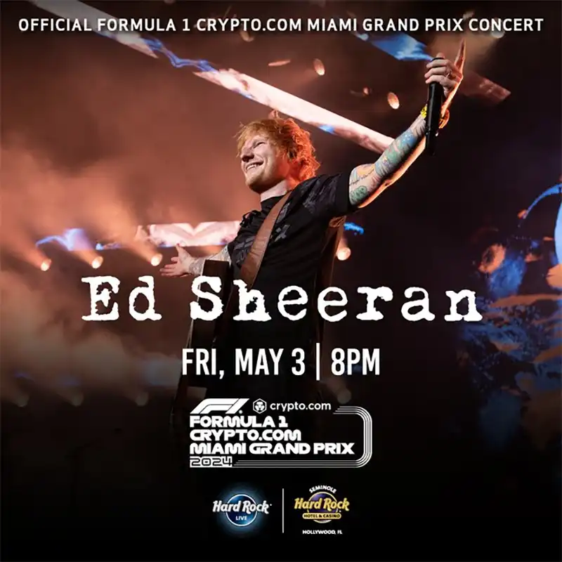 Ed Sheeran F1