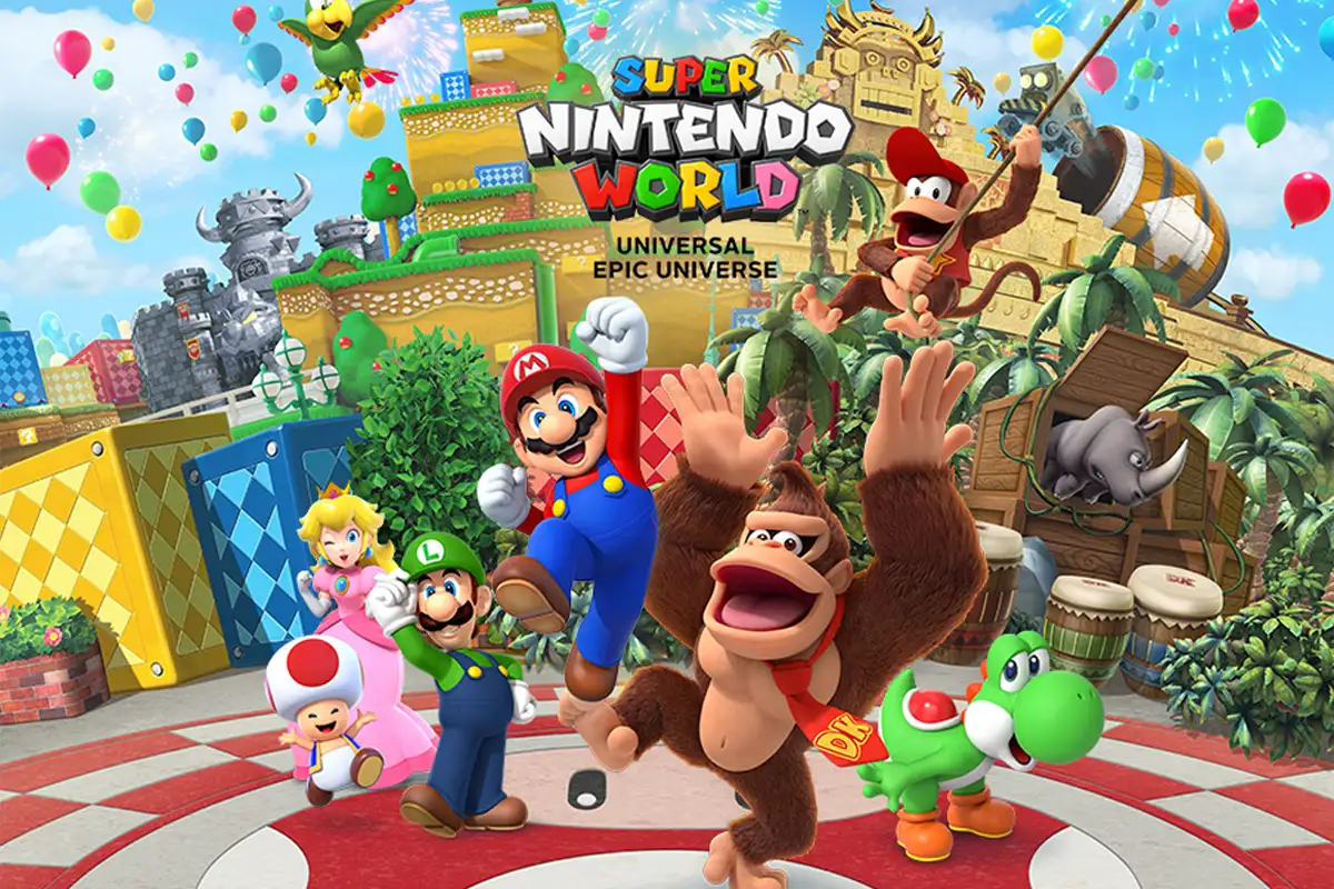 10 experiências que você vai encontrar na Super Nintendo World no Epic Universe