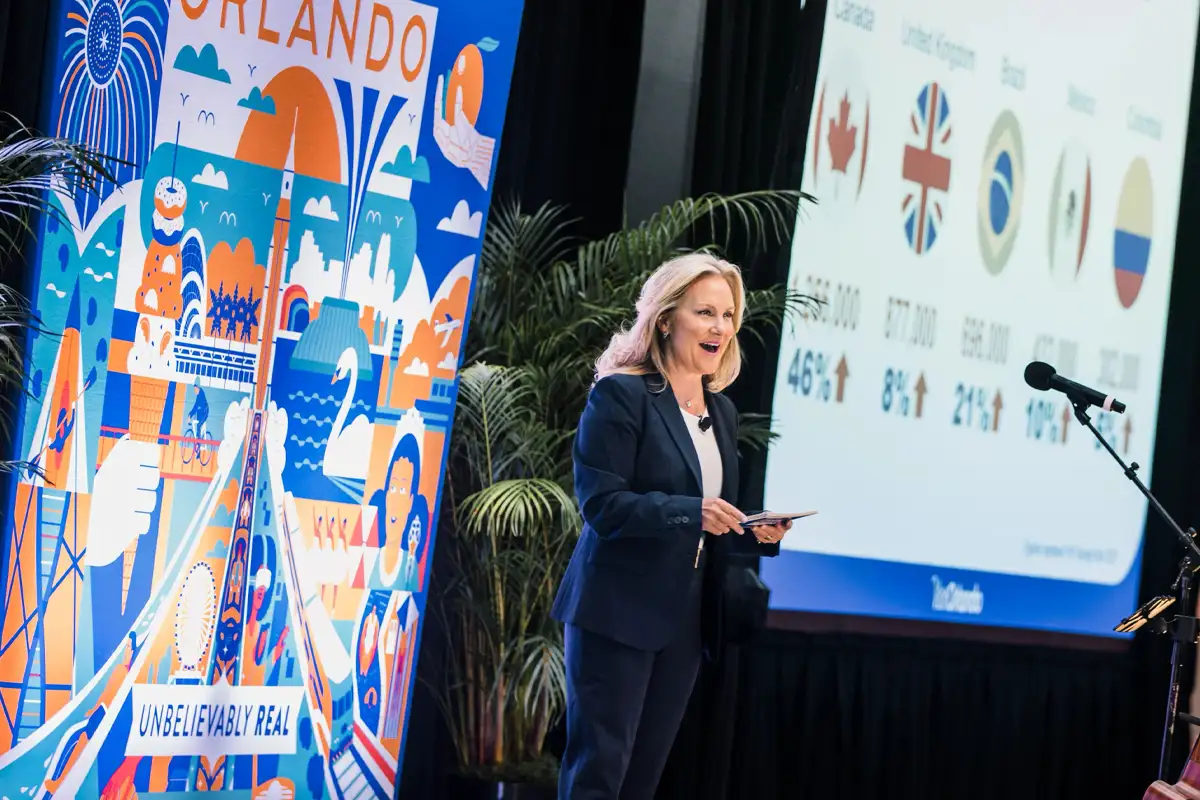 Casandra Matej, presidente e CEO da Visit Orlando.