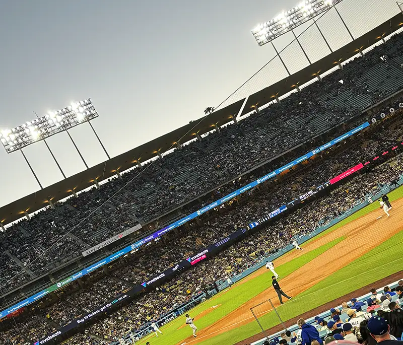 Dodger Stadium em Los Angeles 
