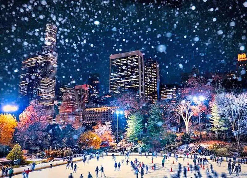 Patinação em Nova York