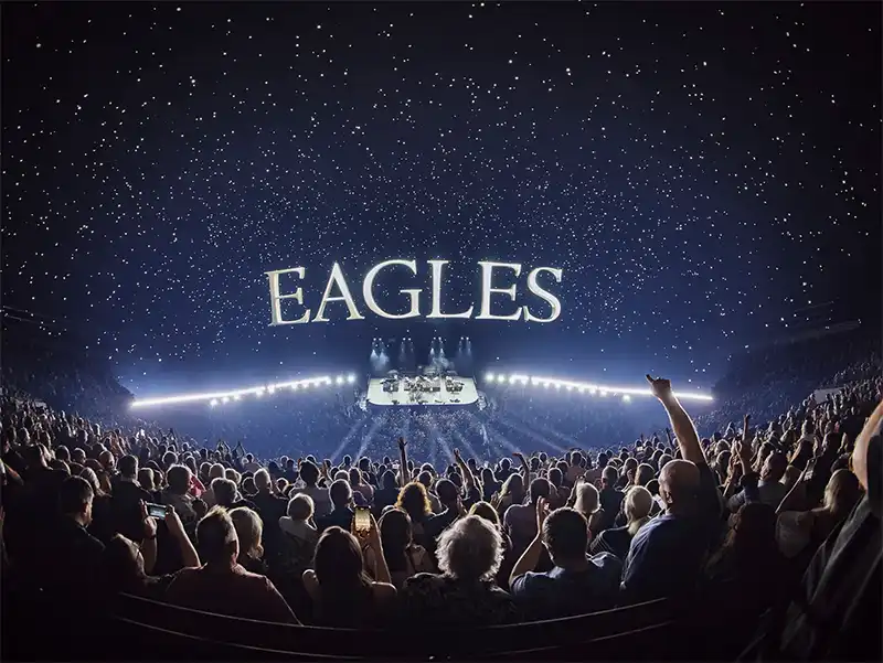 The Eagles tem uma residência no SPHERE em Las Vegas.