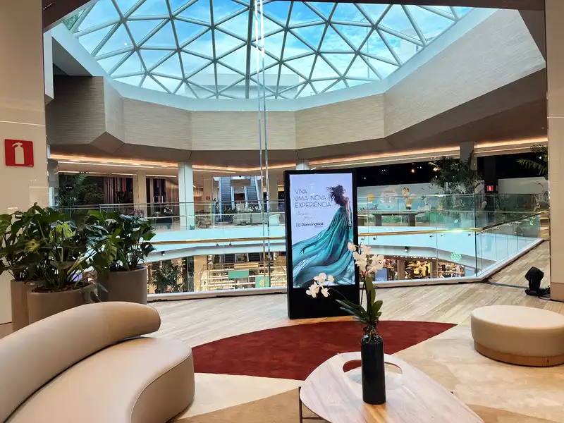 DiamondMall inaugura 4º piso com marcas internacionais e restaurantes renomados