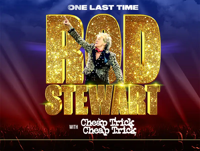 Rod Stewart e Cheap Trick nos EUA e Canadá – 2025