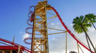 Icônica montanha-russa Rockit será encerrada na Universal em Orlando