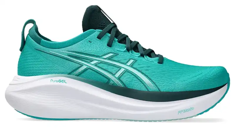 ASICS GEL-Nimbus 27 oferece conforto em nível superior para corredores