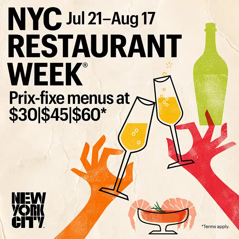 NYC RESTAURANT WEEK SUMMER 2025