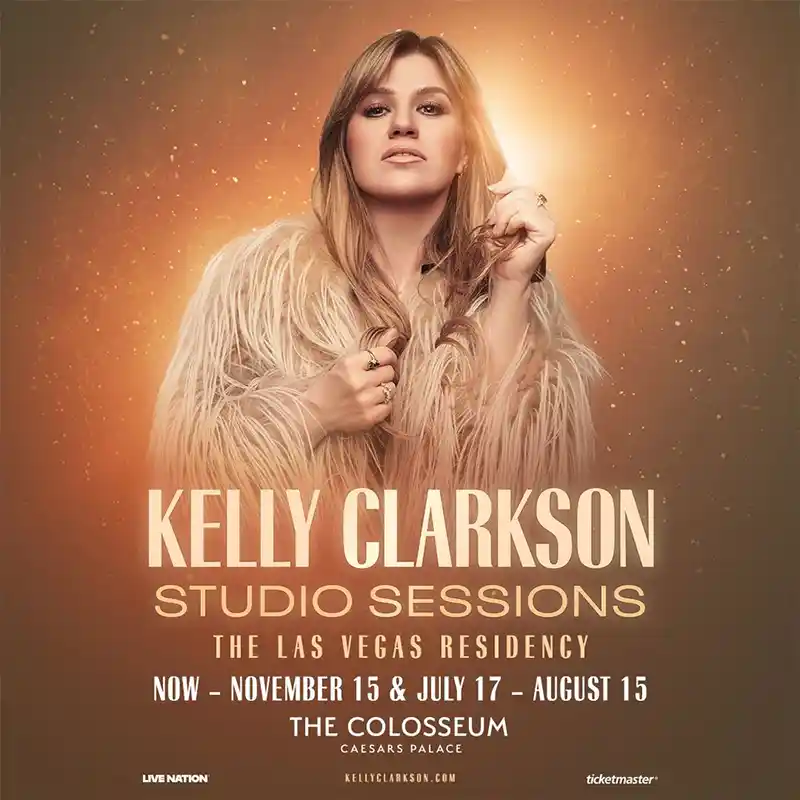 Kelly Clarkson: Shows da residência em Las Vegas 2025 e 2026