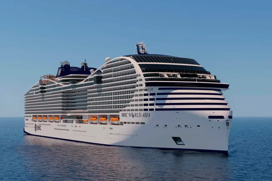 MSC Cruzeiros apresenta o novo navio MSC World Asia