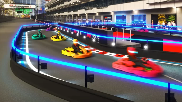 F1 inaugura kart e experiência imersiva em Las Vegas