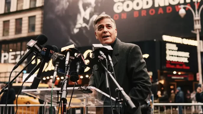 George Clooney estreia na Broadway com "Good Night, and Good Luck"