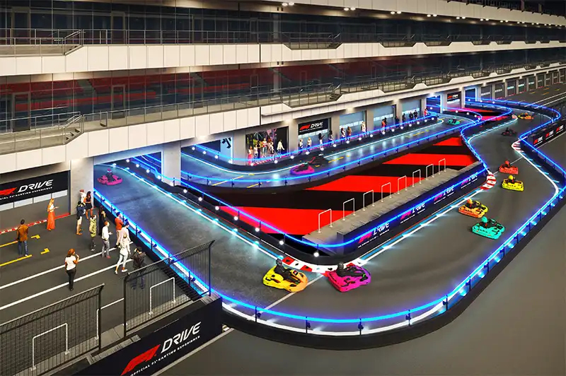 F1 inaugura kart e experiência imersiva em Las Vegas