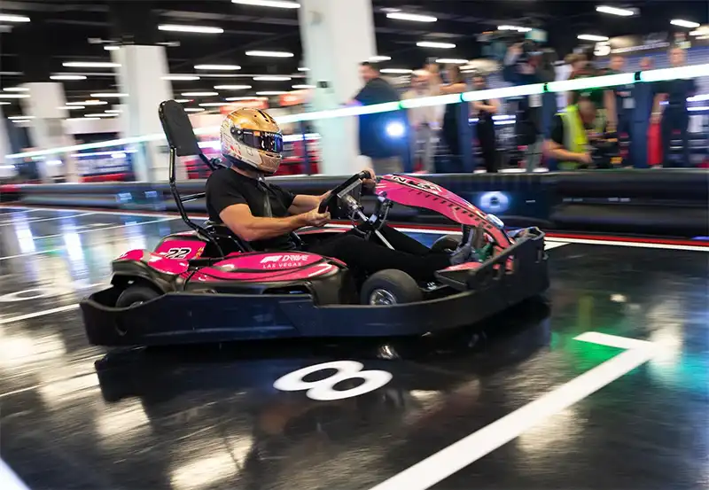 F1 inaugura kart e experiência imersiva em Las Vegas