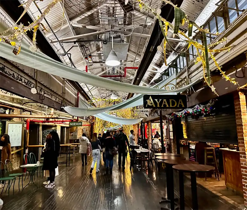 Arquitetura única e histórica no Chelsea Market