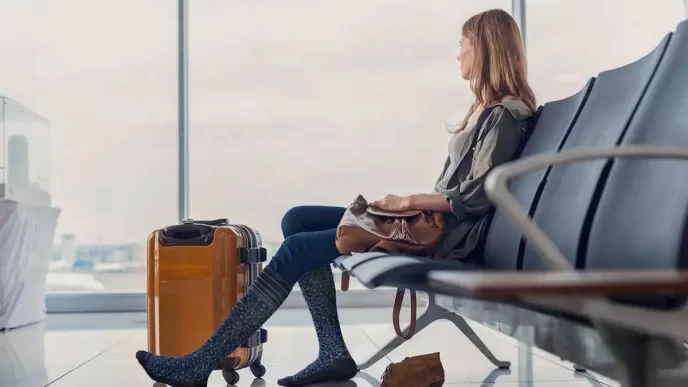10 motivos para usar meia de compressão em sua próxima viagem de avião
