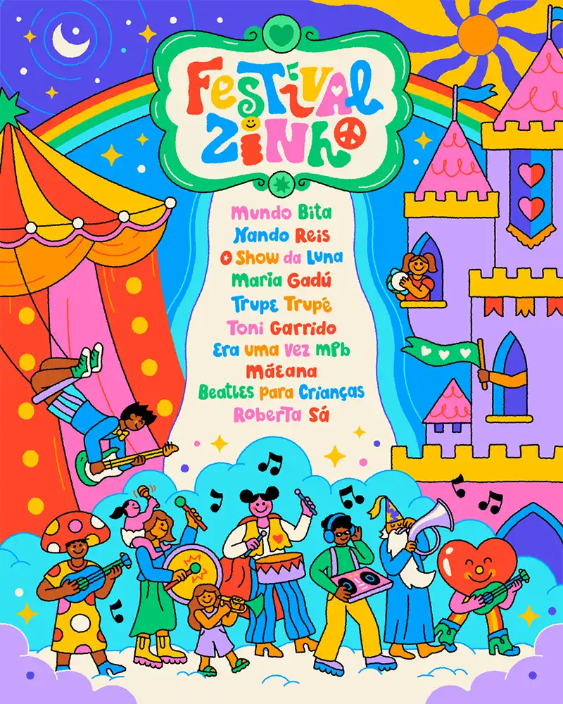 Festivalzinho em São Paulo anuncia line-up e abre venda de ingressos