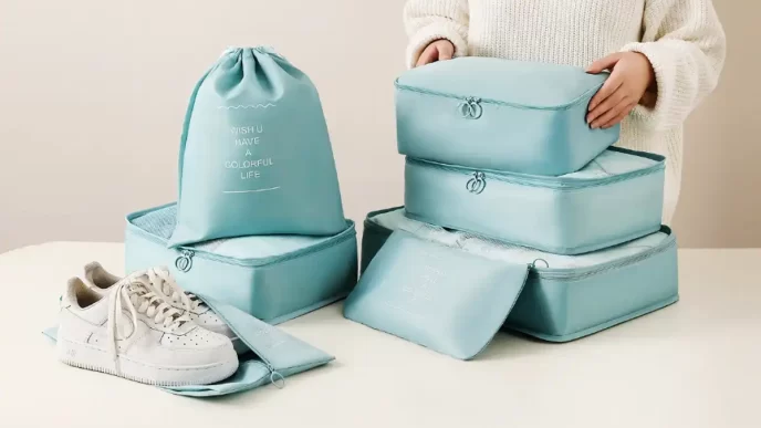 Kit Organizador de Malas (7 peças) com preço imbatível