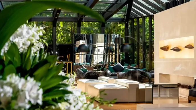 Lobby do Tivoli Mofarrej São Paulo/Fred Kendi