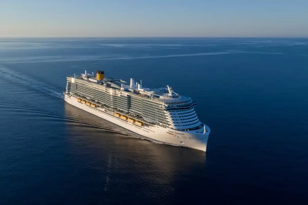 Costa Cruzeiros anuncia mudanças na temporada 2025/2026 nos Emirados Árabes