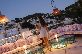 Hotel La Palma, Capri I Bianca Rooftop Carne & Crudo