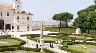 Villa Médicis em Roma tem renovação em parceria com a grife francesa Tréca