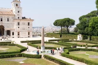 Villa Médicis em Roma tem renovação em parceria com a grife francesa Tréca