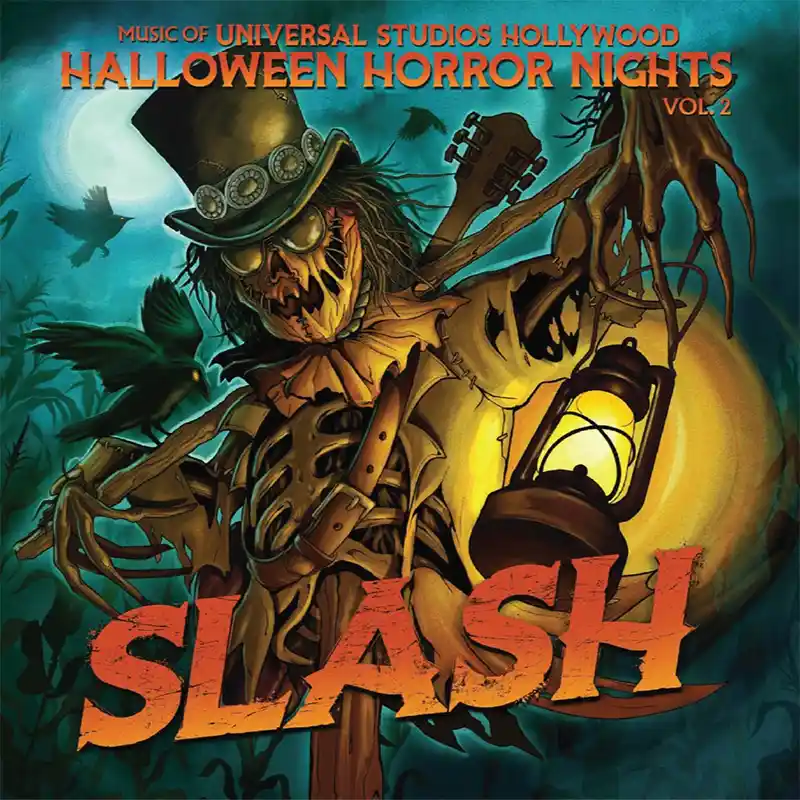 SLASH se une ao Halloween da Universal em LA com casa assombrada, bar e álbum exclusivos