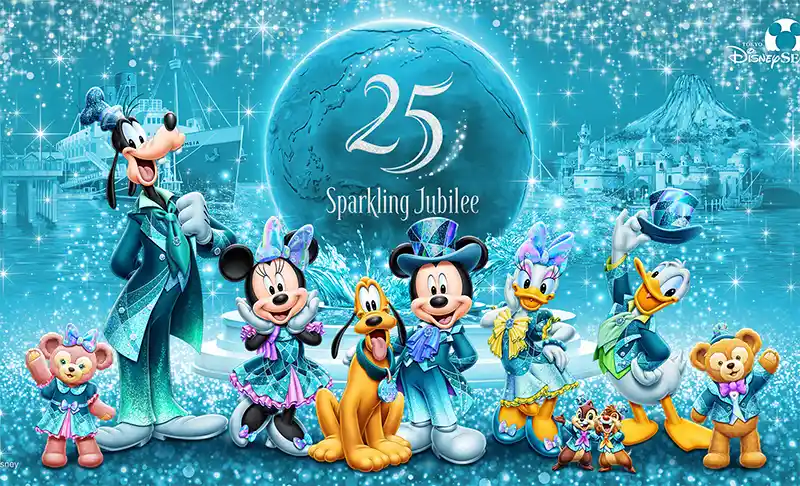 Tokyo DisneySea anuncia novidades para celebração de 25 anos