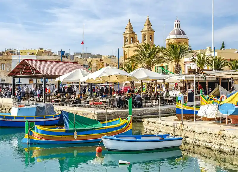 Marsaxlokk: Conheça a poética vila de pescadores ao sul de Malta