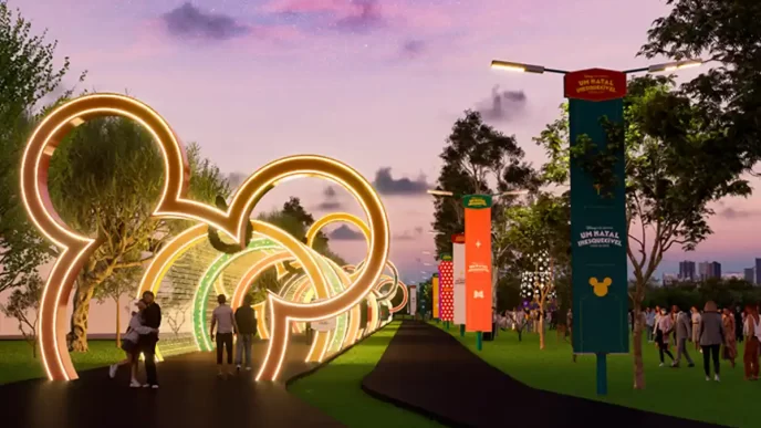Disney traz seu primeiro espetáculo de natal ao Brasil
