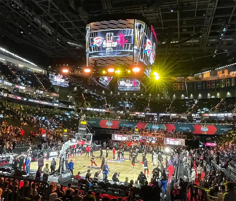 Las Vegas recebe finais da NBA Cup em dezembro