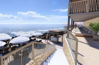 Royal Caribbean anuncia novo Beach Club em Santorini