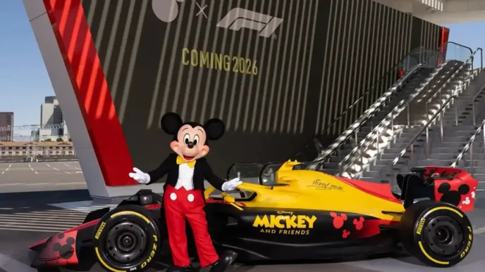 Disney e Fórmula 1 anunciam parceria com estréia em Las Vegas
