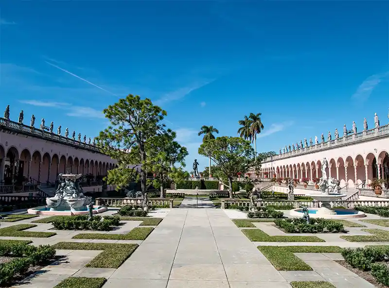 Sarasota - The Ringling Museum - Courtyard - (Kevin McGeever)