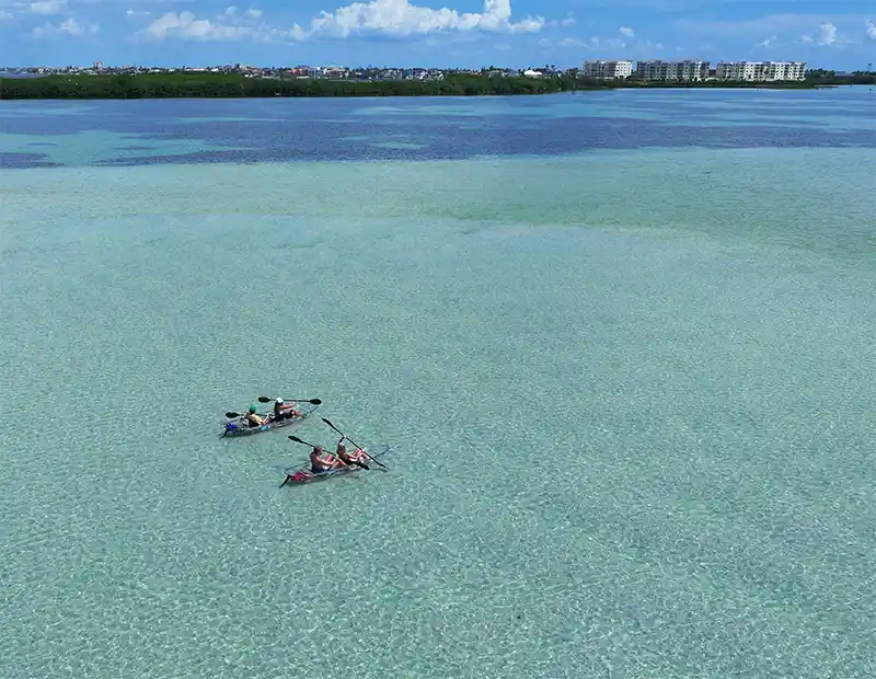 St. Pete-Clearwater - Shell Key Preserve - Kayaking Aerial