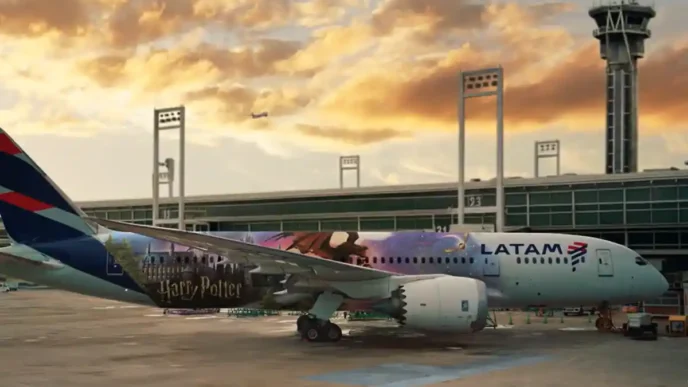 LATAM terá aviões temáticos de Harry Potter