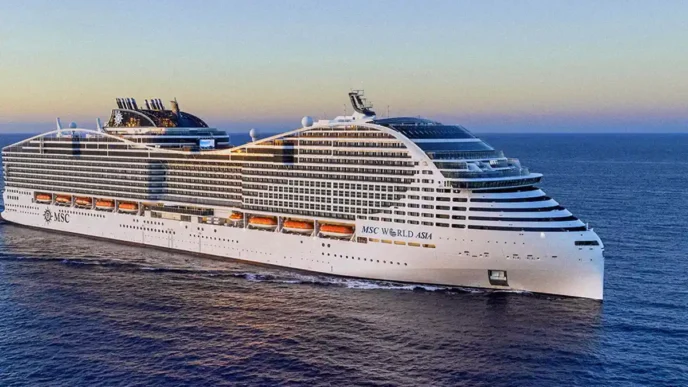 MSC World Asia estreia em 2026 com o maior Yacht Club da frota