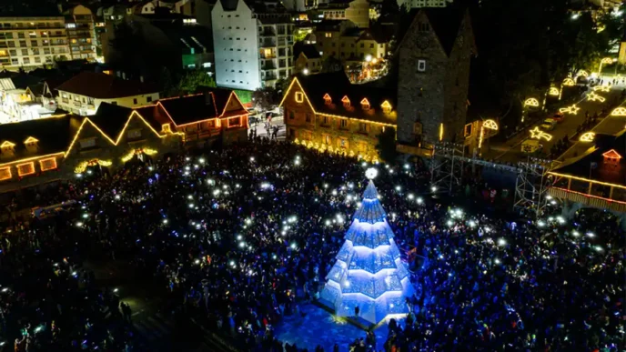 Natal em Bariloche: Luzes e magia na Patagônia Argentina