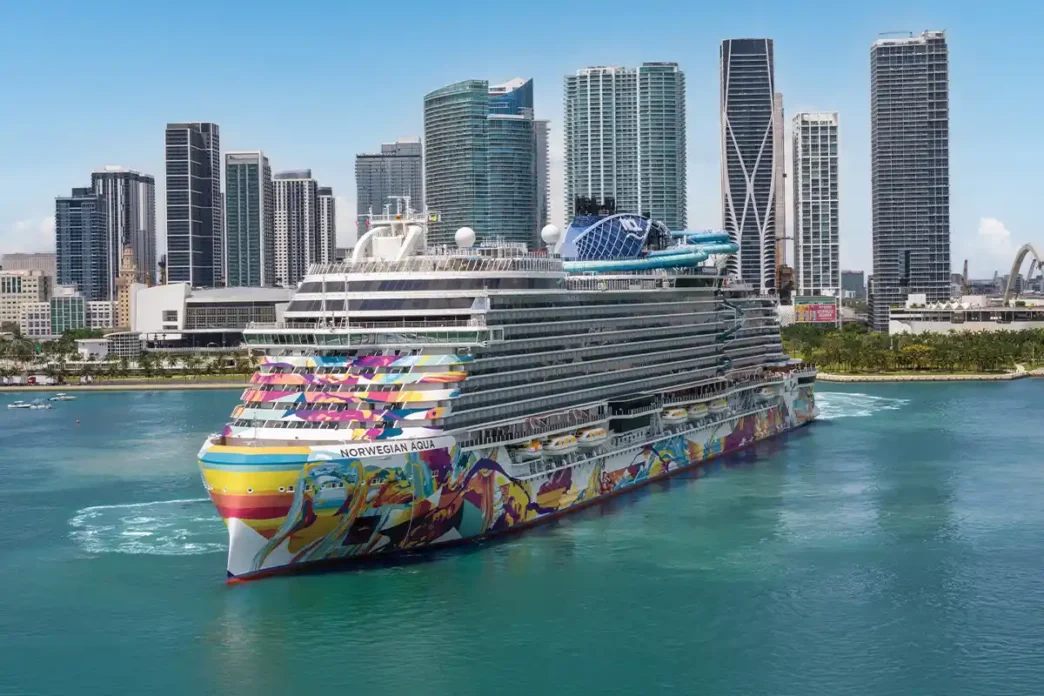 Norwegian Aqua: Novo navio chega a Miami para temporada no Caribe