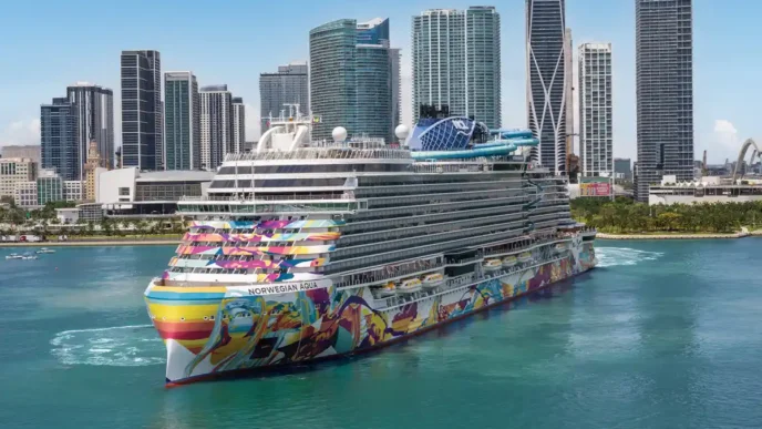 Norwegian Aqua: Novo navio chega a Miami para temporada no Caribe